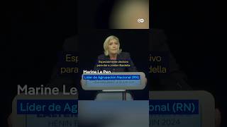 GANA La ultraderecha triunfa en Francia y asusta a Europa: gana el partido de Le Pen en la primera vuelta