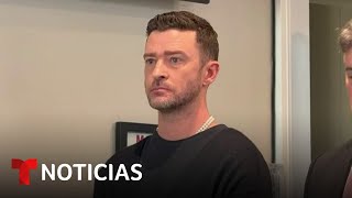 Justin Timberlake se declara culpable por conducir bajo los efectos del alcohol