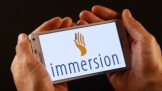IMMERSION CORP. Touch Technology Maker Immersion Taking Off
