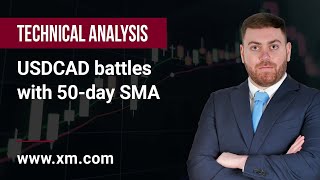 USD/CAD Technical Analysis: 20/01/2023 - USDCAD battles with 50-day SMA