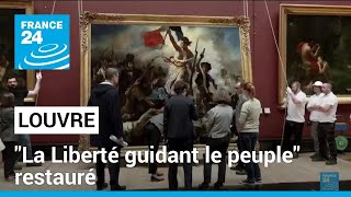 Au Louvre, la &quot;Liberté guidant le peuple&quot; révèle enfin ses vraies couleurs • FRANCE 24