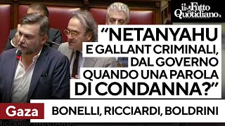 Mandato d&#39;arresto per Netanyahu e Gallant, Bonelli e Ricciardi: &quot;Quando una condanna da Meloni?&quot;