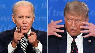 COURTOIS Pour leur ultime débat, Donald Trump et Joe Biden restent courtois malgré les attaques