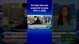 Average base pay raise reportedly projected to increase next year #shorts