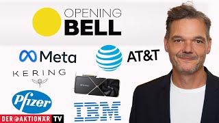 LVMH Opening Bell: Kering, LVMH, IBM, AT&amp;T, Crowdstrike, Pfizer, Nvidia, Meta Platforms, Alphabet