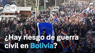 Presidente de Bolivia advierte a Evo Morales que ni renunciará ni habrá guerra civil