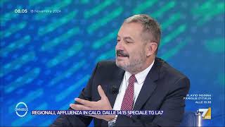 Regionali, Goffredo Buccini sul crollo dell&#39;affluenza: &quot;Disgusto di parte dei cittadini per le ...