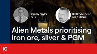 ALIEN METALS LIMITED COM SHS NPV (DI) Alien Metals prioritising iron ore, silver and PGM projects