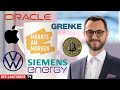 Märkte am Morgen: Volkswagen, Siemens Energy, Grenke, Bitcoin, Apple, Oracle