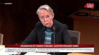 Elisabeth Borne : &quot;J’ai pleinement porté la volonté de maîtrise de nos dépenses publiques&quot;