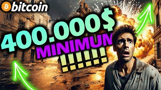 BITCOIN BITCOIN 🔴MEGARUN, 400.000$ minimum en 2025 !!!! 🚨