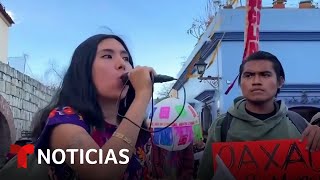 “Oaxaca no es mercancía”. Activistas protestan por la gentrificación de esa ciudad mexicana