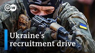 How Ukraine is trying to increase mobilization for military service | DW News