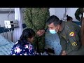 Niños colombianos rescatados en la selva están en buenas condiciones