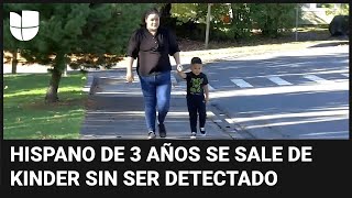 SABER Niño hispano sale del kínder y llega caminando a su casa: la madre quiere saber cómo pudo pasar