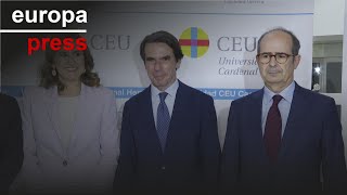Aznar espera que los catalanes apoyen la &quot;expresión del constitucionalismo&quot; en las elecciones
