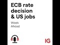 Week ahead: ECB rate decision & US jobs