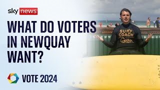 Bench around Britain: What are the main election issues in Newquay?