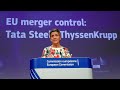 STEEL - Antitrust Ue: no alla fusione Tata Steel-ThyssenKrupp