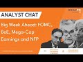 Big Week Ahead: FOMC, BoE, Mega-Cap Earnings and NFP