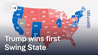 US election update: North Carolina becomes first swing state called for Donald Trump | DW News