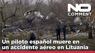 No Comment: Un accidente aéreo en Lituania causa un muerto y varios heridos