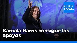 Kamala Harris consigue los apoyos suficientes para ser oficialmente candidata del Partido Demócrata