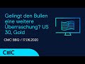 Gelingt den Bullen eine weitere Überraschung? US 30, Gold (CMC BBQ 17.06.20)
