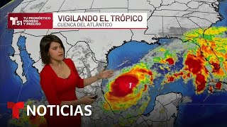 Milton encuentra aguas cálidas y condiciones favorables de camino al oeste de Florida