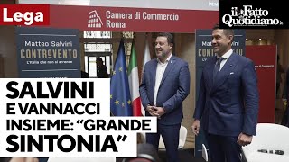 Salvini presenta il suo libro con Vannacci ma non ci sono i big della Lega: &quot;Nessun malcontento&quot;