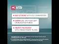 0% Commission Stock Trading, 5.2% Interest on your GBP Cash & Passive Investing with XTB