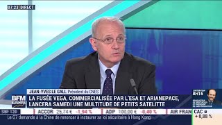 VEGA Jean-Yves Le Gall (CNES): La fusée Vega lancera samedi une multitude de petits satellites