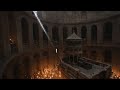 Cérémonie du "Feu sacré" à Jérusalem à la veille de la Pâques orthodoxe