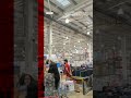 Water pours through Costco ceiling in UK thunderstorms. #Shorts #Manchester #BBCNews