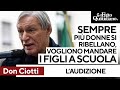 Mafie, Don Ciotti: "Numero di donne che si ribellano cresce, vogliono mandare i figli a scuola"