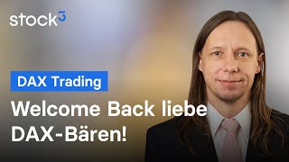 Welcome Back liebe Bären!? DAX-Analyse am Mittag