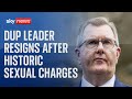 DONALDSON CO. - DUP leader Sir Jeffery Donaldson resigns over "historical sexual offences"