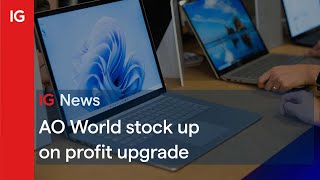 AO WORLD ORD 0.25P AO World stock up on profit upgrade...