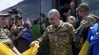 Kriegsgefangenentausch: 90 Ukrainische Soldaten wieder Zuhause