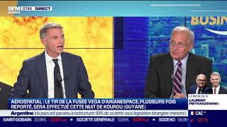 VEGA Jean-Yves Le Gall (CNES): Le tir de la fusée Vega sera effectué cette nuit de Kourou