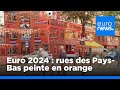 La Haye voit la vie en orange pour l'Euro 2024