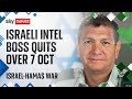 Israel's military intelligence chief quits over 7 October attacks | Israel-Hamas war