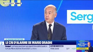 Le Grand entretien : Le cri d&#39;alarme de Mario Draghi