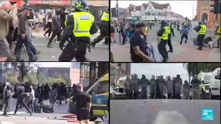 Grande-Bretagne : les autorités confrontées aux pires émeutes depuis plus de dix ans