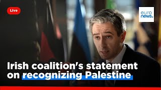 Irish coalition&#39;s statement on recognizing Palestine
