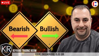 Gaan We BULLISH Of BEARISH Tijden Tegemoet? (LIVE Trading Sessie)