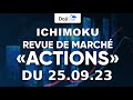 Ichimoku revue de marché actions 25-09-23