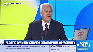 OPMOBILITY Laurent Burelle (OPmobility) : Plastic Omnium change de nom pour OPmobility