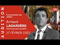 Concentration dans les médias : Audition au sénat d'Arnaud LAGARDERE, PDG du groupe Lagardère