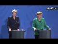 LIVE: Theresa May meets Angela Merkel in Berlin